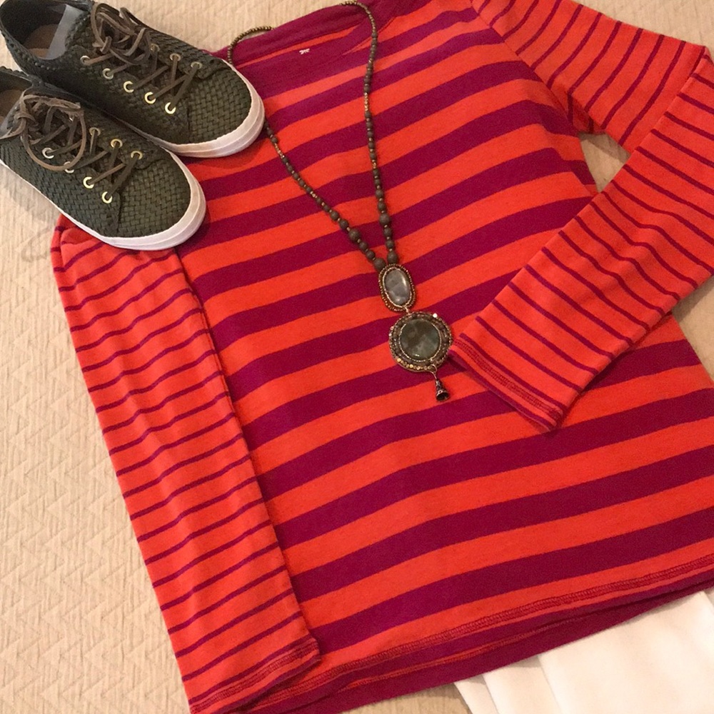 🚫SOLD🚫 TALBOTS striped shirt -LARGE